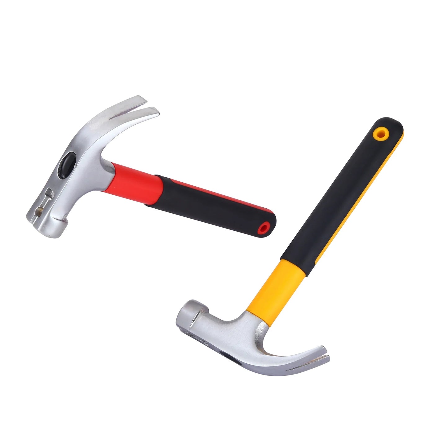 Premium Multifunctional Claw Hammer with Durable High-Carbon Steel Construction and Ergonomic Plastic Coating for Woodworking, Carpentry, and Home Repairs