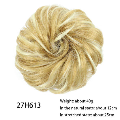 Messy Chignon Donut Hair Bun Pad - Effortless Elegance Hair Accessory for Stylish Buns
