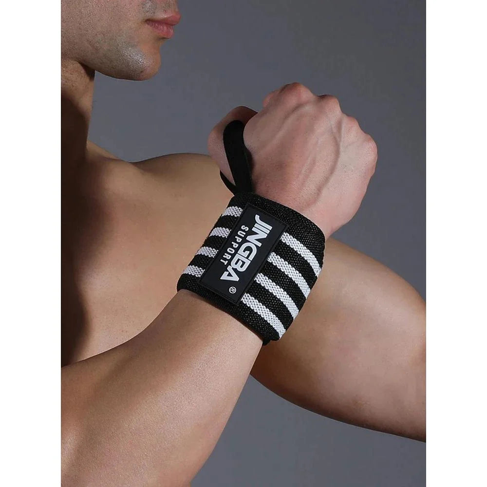 Premium nylon wrist support brace for weightlifting, gym training, and intense workouts