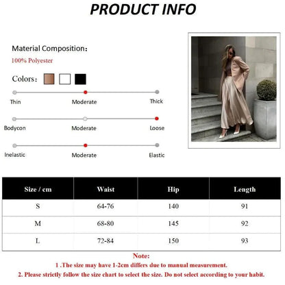 Elegant high-waisted satin maxi skirt in black for women, showcasing a flowing, sophisticated silhouette.