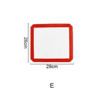 Premium silicone non-stick baking mat that resists high temperatures up to 500°F for easy, mess-free cooking and baking