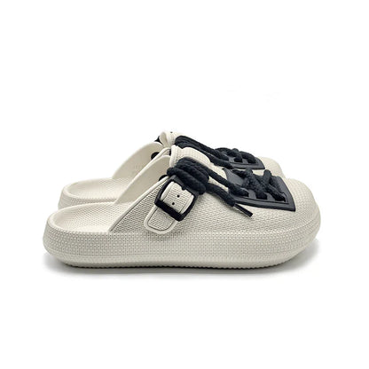 Men's summer beach outdoor non-slip slippers in various colors with cushioned EVA soles and non-slip rubber outsoles
