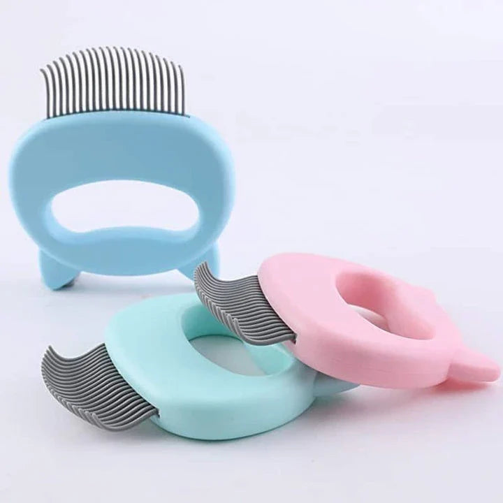 Hhomeenjoy Gentle Pet Massage Brush for Shiny Coats