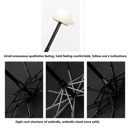 Compact UV Protection Mini Travel Umbrella with black coating and folding design for easy portability
