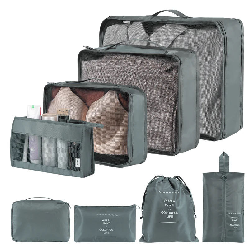 Stylish and practical home storage bags in various solid colors, designed to neatly organize your closets, shelves, and living spaces.