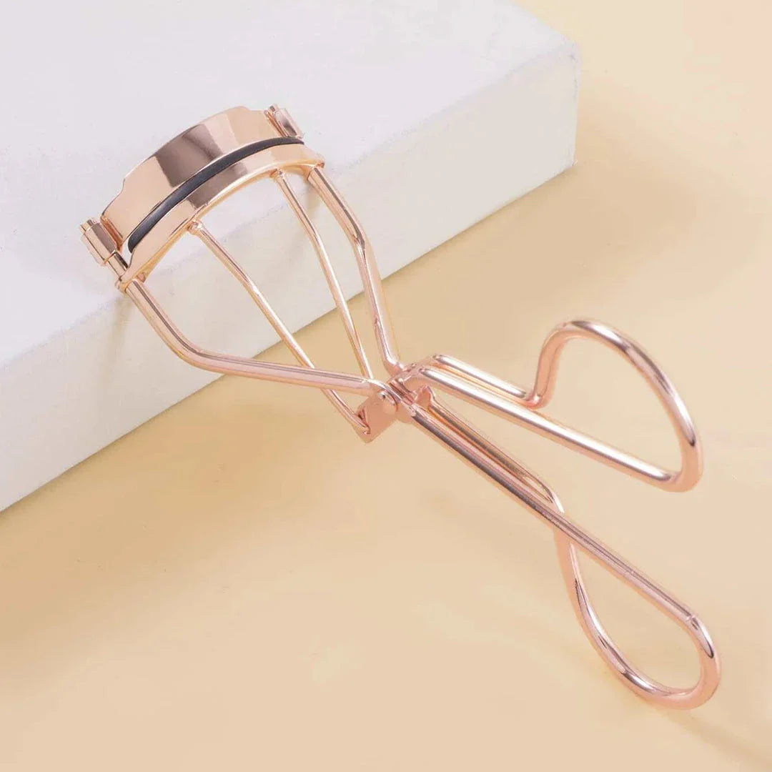 Premium Rose Gold Eyelash Curler for Effortlessly Curled, Voluminous Lashes