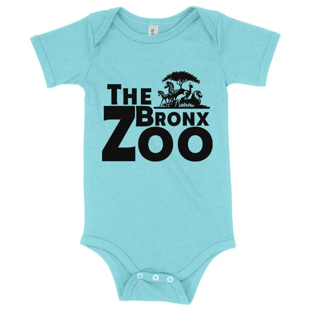 Bronx Zoo Baby Onesie - Soft, Flexible, and Comfortable Baby Clothing with Envelope Neckline and Three-Snap Leg Closure