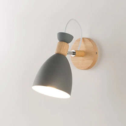 Nordic Minimalist LED Wall Lamp with Macaron-inspired color and modern, minimalist design