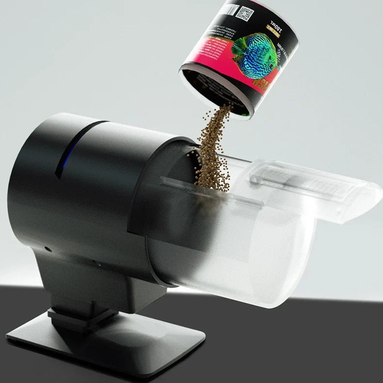 Hhomeenjoy Advanced Automatic Fish Feeder for Aquarium Enthusiasts