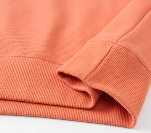 Heavyweight knit pullover sweater in various solid colors, perfect for couples to wear together