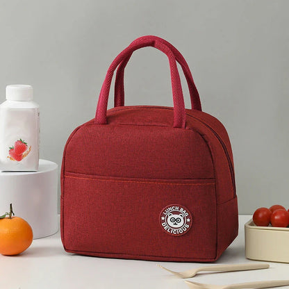 Fashion Thermal Lunch Bags in vibrant colors - keep meals fresh and flavorful on the go