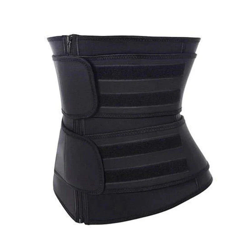 Premium neoprene waist trainer for enhanced weight loss, tummy control, and improved posture