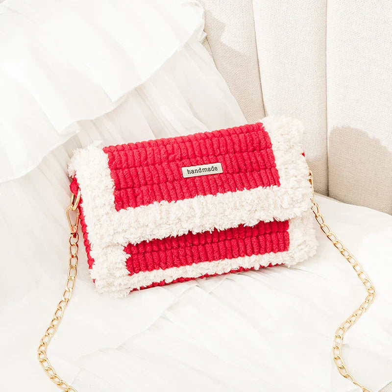 DIY Handcrafted Textile Set with Mesh Wool Threads for Personalized Gifts and Keepsakes