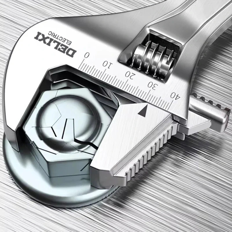 Hhomeenjoy US Premium Adjustable Stainless Steel Multipurpose Wrench