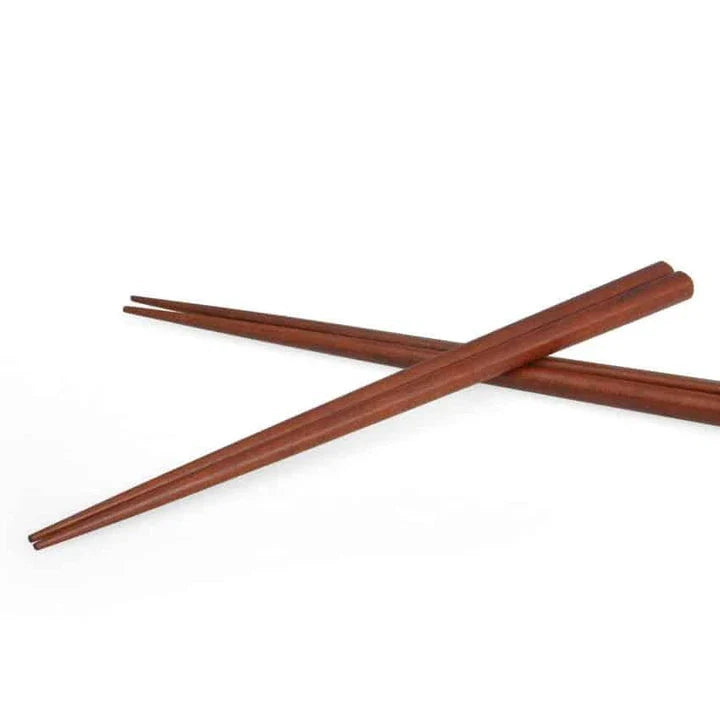 Premium Japanese-designed wooden chopsticks set of 4 with elegant lacquer finish