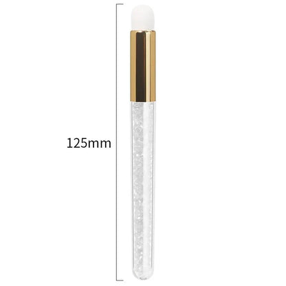 Multipurpose Crystal Eyelash and Nose Cleansing Brush - Soft, Dense Bristles for Gentle Deep Cleaning