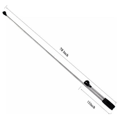 Premium golf ball retriever with telescopic scoop for effortless ball retrieval on the golf course