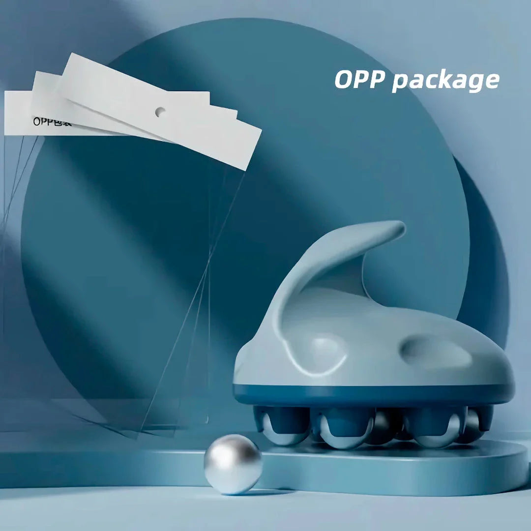 Full-Body Relaxation Massage Roller in Blue Color for Slimming, Muscle Relief, and Relaxation