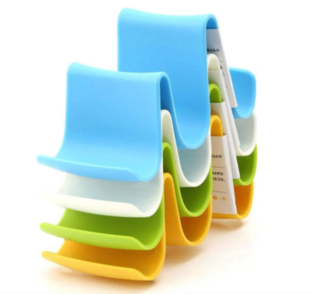 Premium eco-friendly stainless steel cooking spoon and pan lid rack for organized, sustainable kitchen