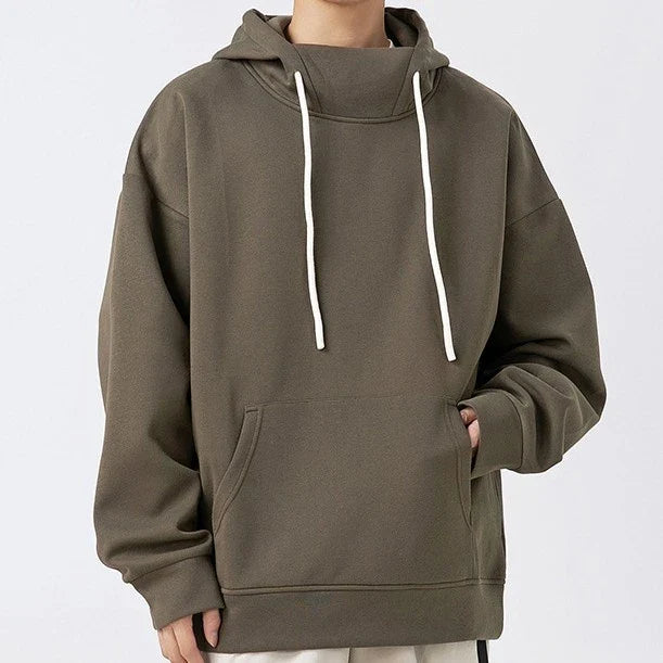 American-made fleece-lined pullover sweater for men in a variety of classic and modern color options