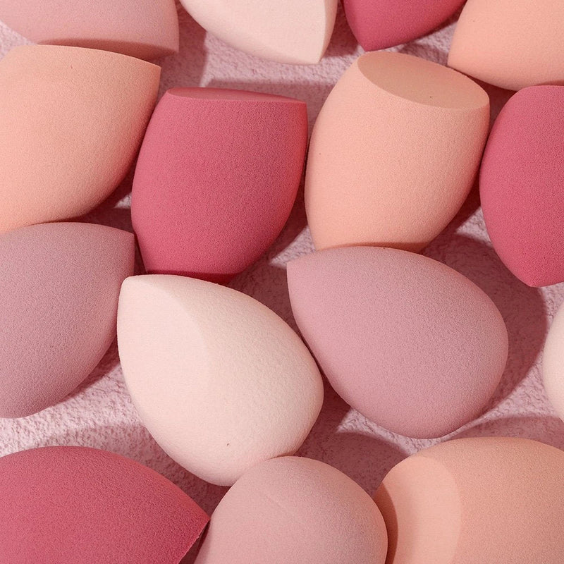 Hhomeenjoy US 4-Piece Soft Makeup Sponge Set for Flawless Application