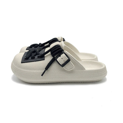 Men's summer beach outdoor non-slip slippers in various colors with cushioned EVA soles and non-slip rubber outsoles