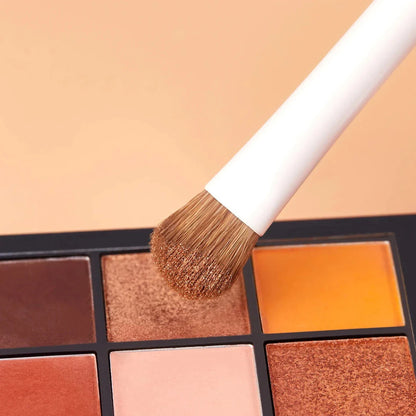 Luxury 14-Piece Vegan Makeup Brush Set with Natural Birch Wood Handles and Durable Aluminum-Alloy Ferrules