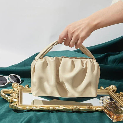 Elegant and Spacious PU Leather Cosmetic Bag in Pink Color with Secure Hasp Closure and Spacious Interior