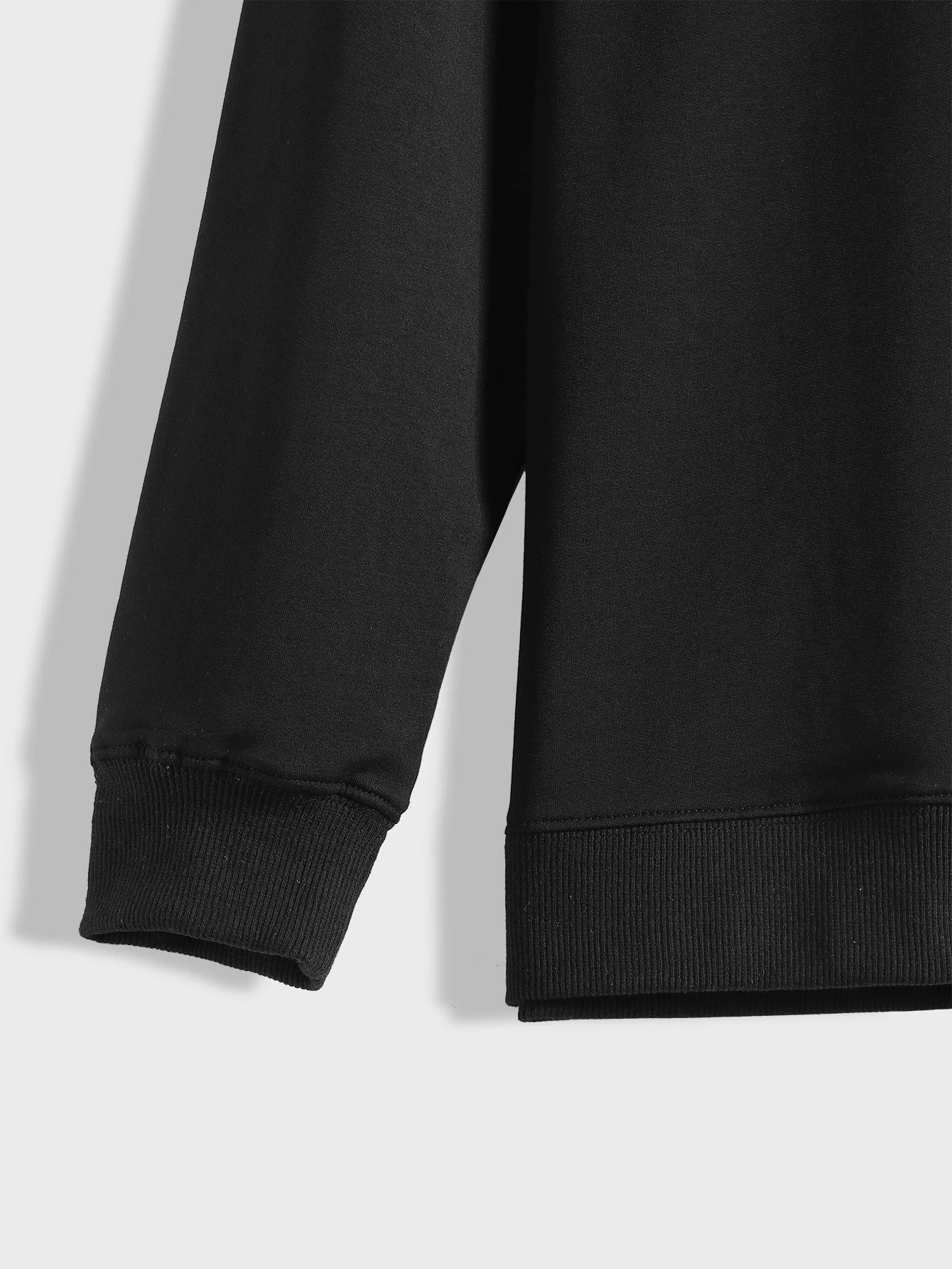 A cozy plus size sweater with a stylish letter print design, perfect for autumn and winter wear