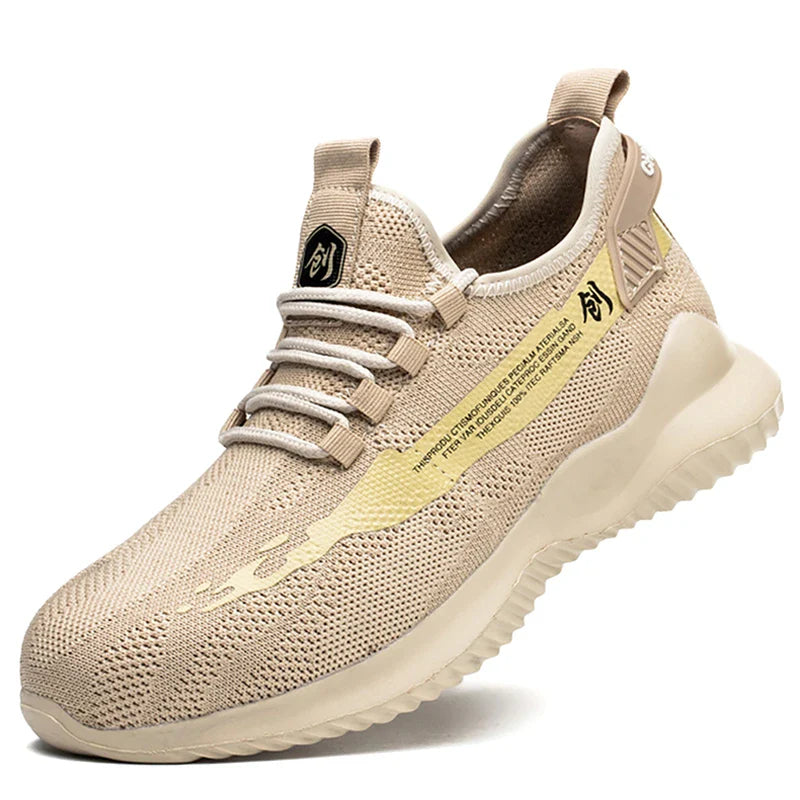Lightweight, anti-static casual shoes with breathable cloth upper and durable rubber sole for all-day comfort and style.