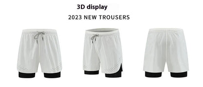 Premium quick-drying, breathable running shorts in various colors for men and women