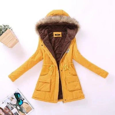 A warm and comfortable winter jacket with premium insulation and a sleek, modern design