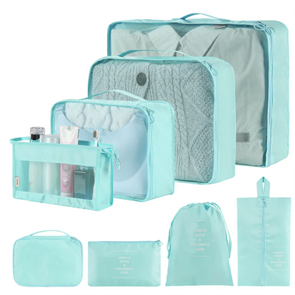 Stylish and practical home storage bags in various solid colors, designed to neatly organize your closets, shelves, and living spaces.