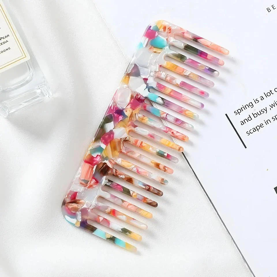Kids Anti-Static Massage Hair Comb with wide teeth for effortless detangling and massaging action to promote scalp health