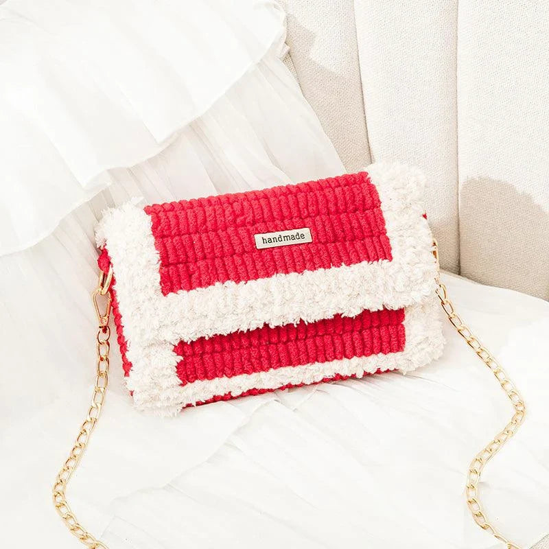 DIY Handcrafted Textile Set with Mesh Wool Threads for Personalized Gifts and Keepsakes