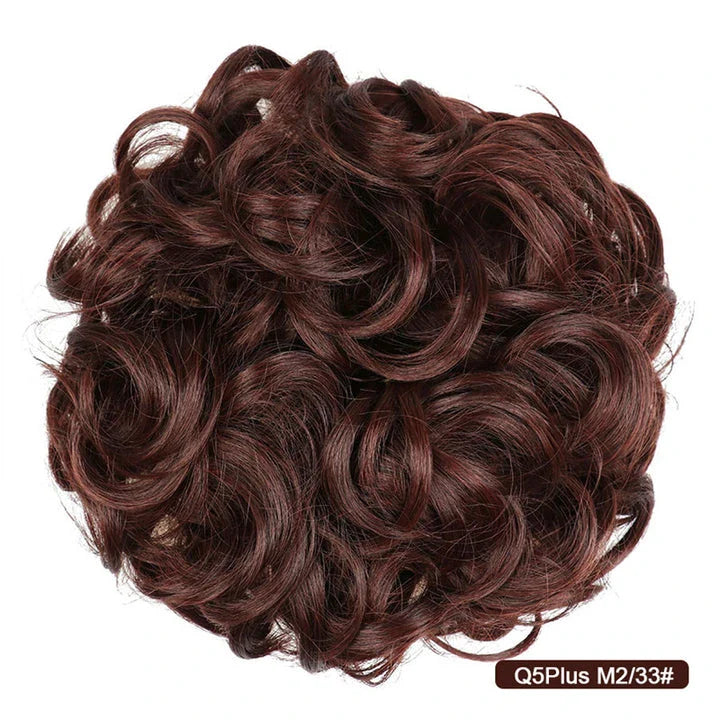 Messy Chignon Donut Hair Bun Pad - Effortless Elegance Hair Accessory for Stylish Buns