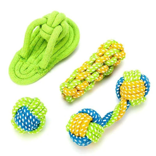 Eco-Friendly Cotton Rope Toy - Sustainable and Durable Dog Chew Toy