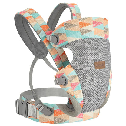 Premium Newborn Baby Carrier with Ergonomic Support, Versatile 3-in-1 Design, and Breathable Cotton Fabric