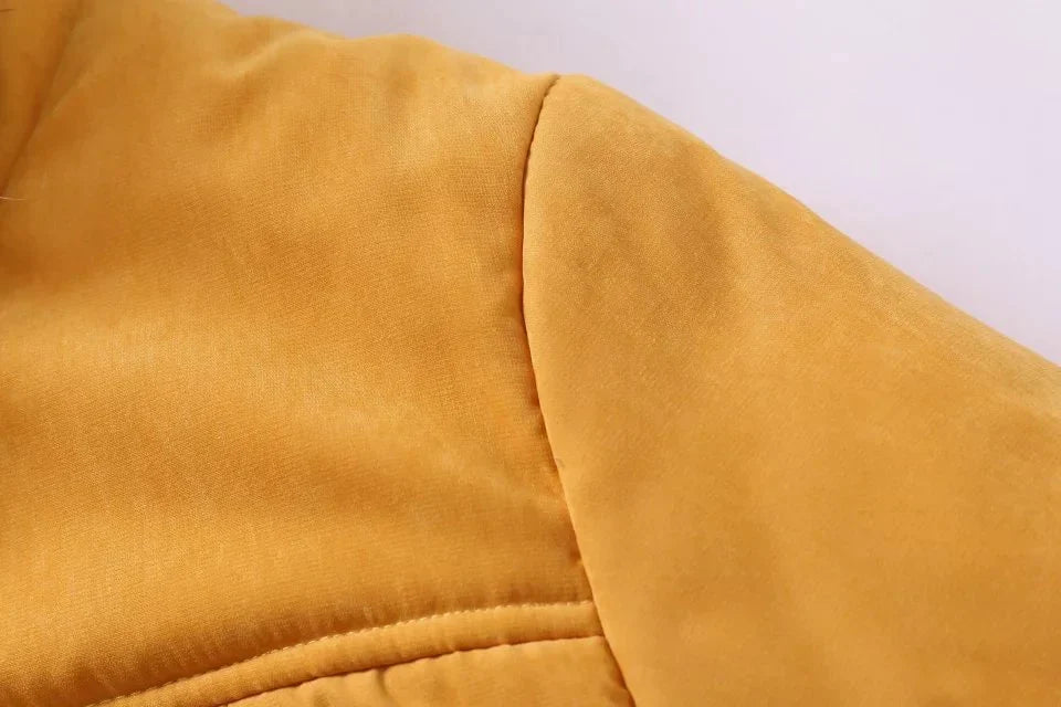 A warm and comfortable winter jacket with premium insulation and a sleek, modern design