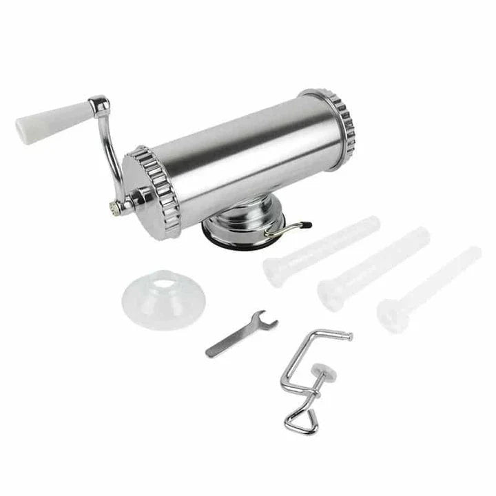 Hhomeenjoy Manual Sausage Stuffer with Suction Cup - Efficient Sausage Maker for Homemade Meals