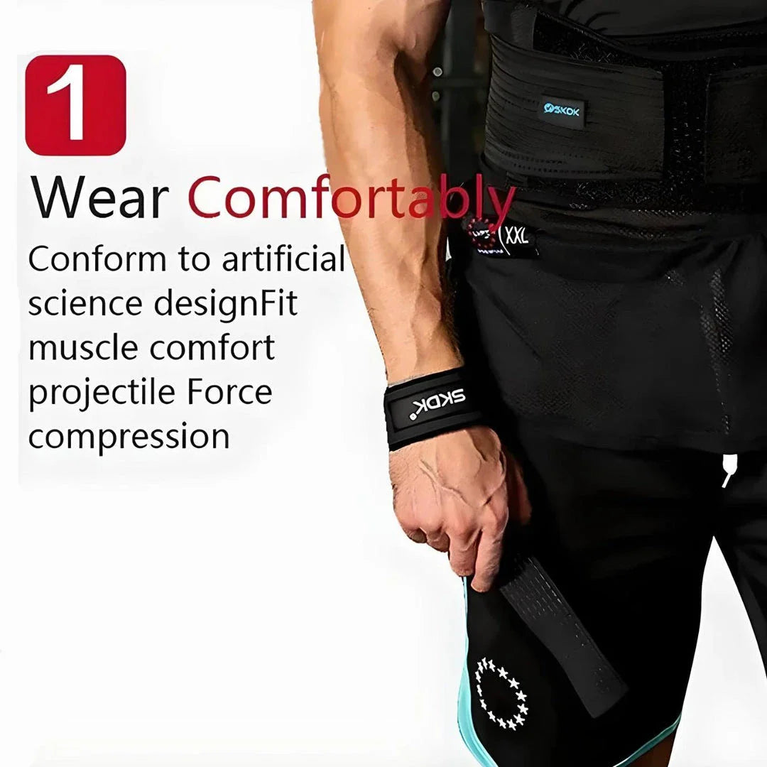Adjustable Non-Slip Weightlifting Wrist Straps for Gym and Fitness - Secure Your Grip, Protect Your Wrists, and Elevate Your Workout