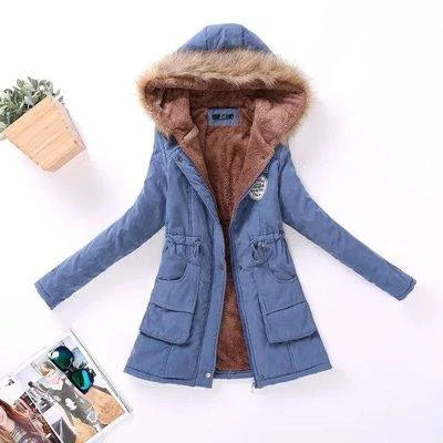 A warm and comfortable winter jacket with premium insulation and a sleek, modern design