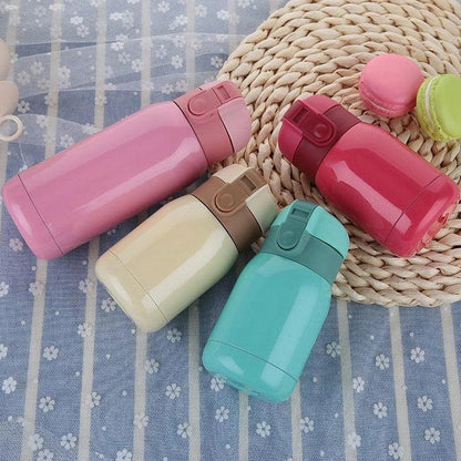 Compact and Insulated Travel Thermos in Various Colors, Perfect for Keeping Beverages Hot or Cold on the Go