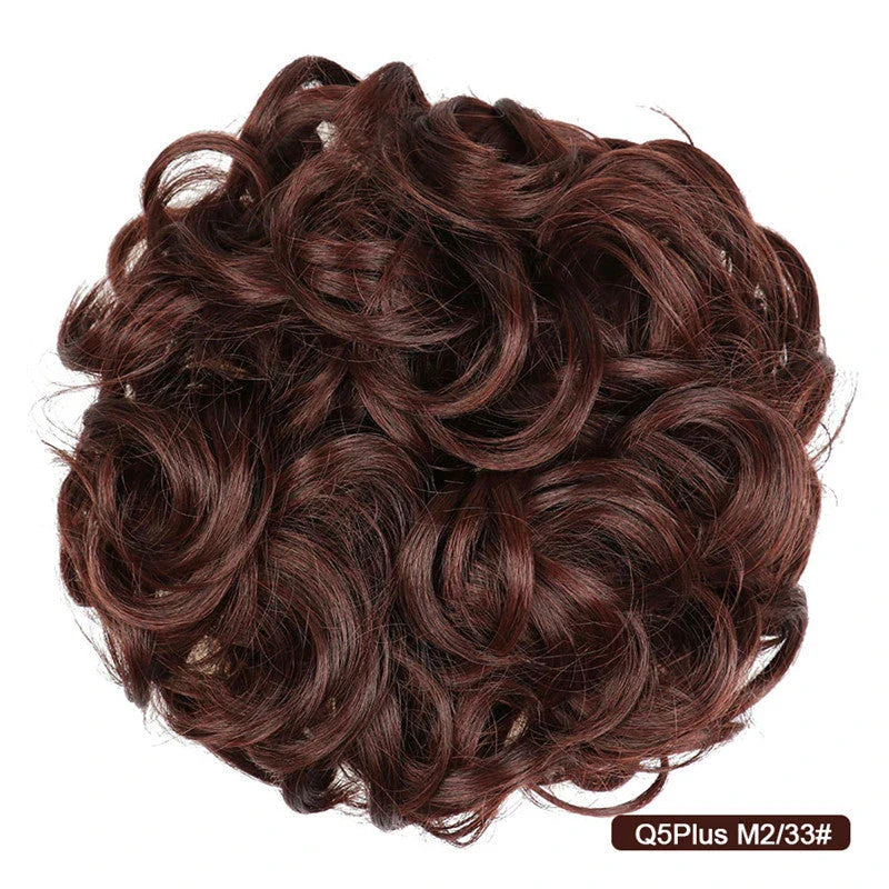Messy Chignon Donut Hair Bun Pad - Effortless Elegance Hair Accessory for Stylish Buns