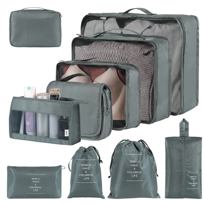 Stylish and practical home storage bags in various solid colors, designed to neatly organize your closets, shelves, and living spaces.