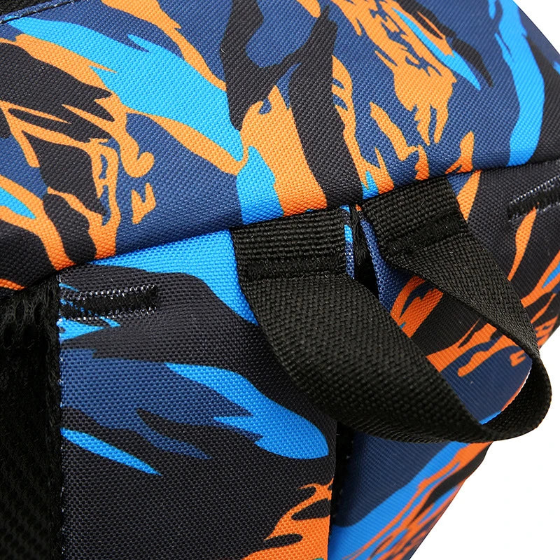 Stylish camouflage backpack with multiple pockets for versatile everyday carry