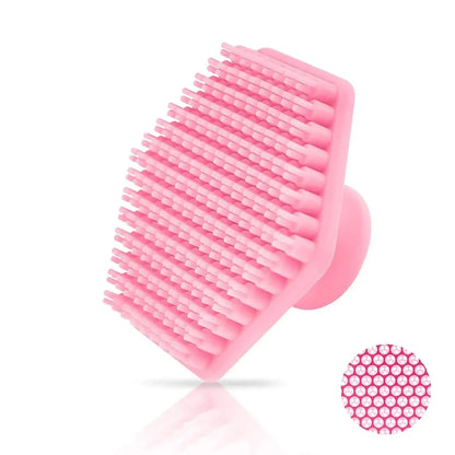 Premium silicone face cleaning brush for men, designed for deep cleansing and pre-shave skin preparation