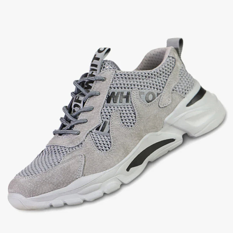 Lightweight, anti-static casual shoes with breathable cloth upper and durable rubber sole for all-day comfort and style.