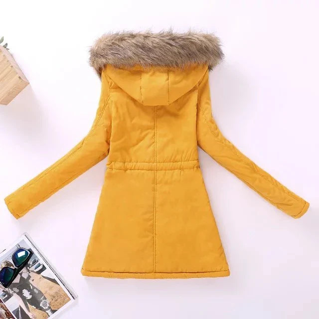 A warm and comfortable winter jacket with premium insulation and a sleek, modern design