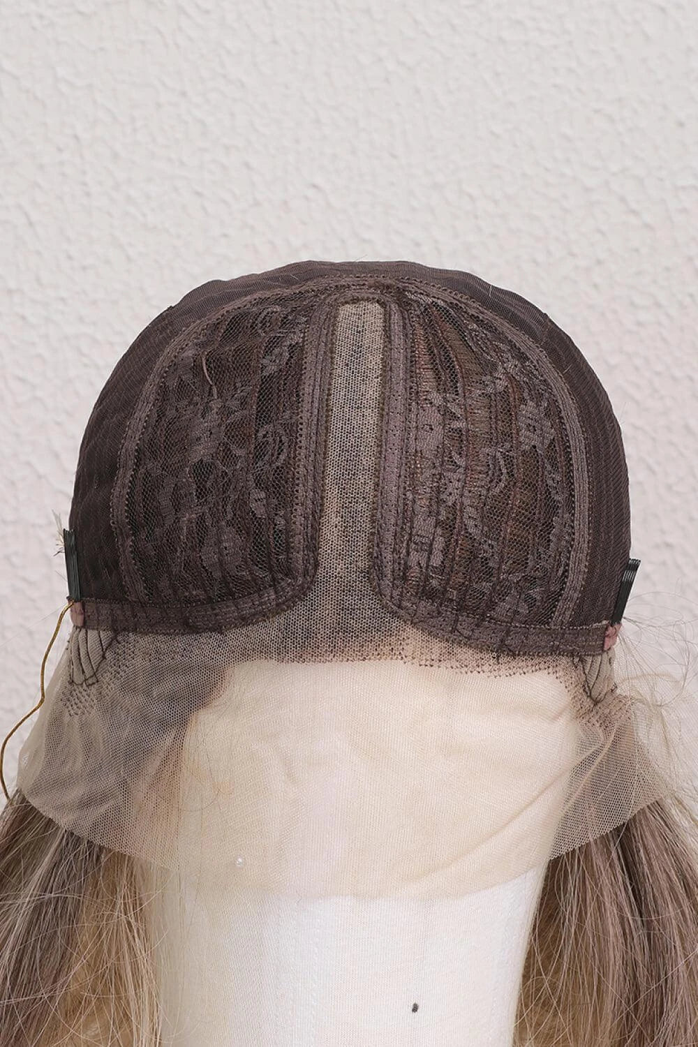 Premium 24-inch long wave lace front wig with 150% density, featuring a natural-looking lace front and elegant waves for a head-turning look.